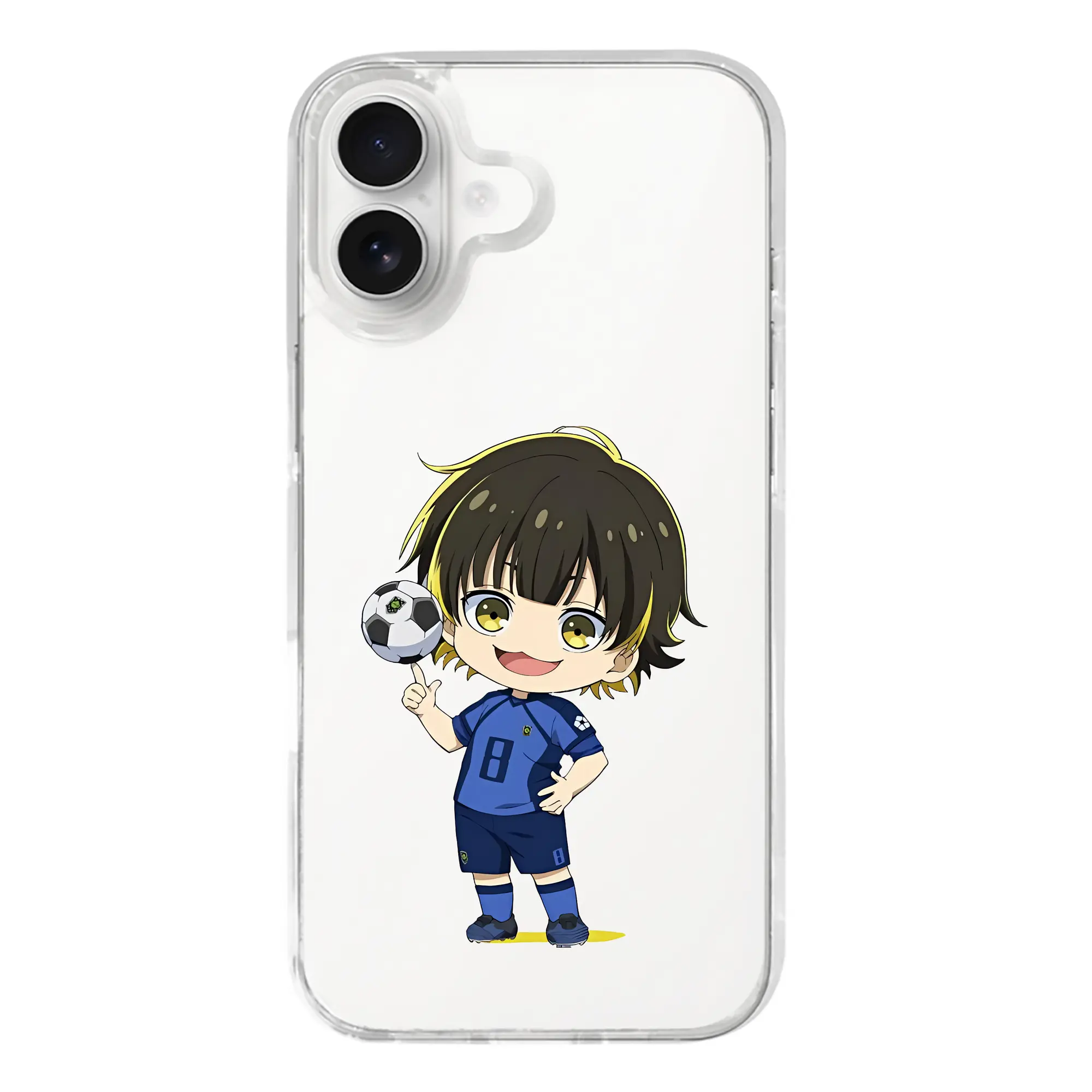 ブルーロック グッズ 蜂楽 廻 - iPhone 17シリーズ 透明スマホケース – 薄型・耐衝撃・精密フィット保護カバー